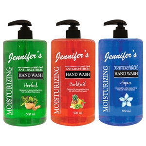 Jennifer's Hand Wash Assorted 500Ml X 3