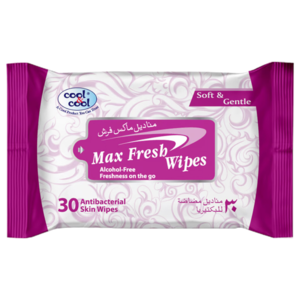 Cool & Cool Max Fresh Wipes 30 Pieces