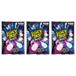 Bazooka Juicy Drops Blasts 120G X 3