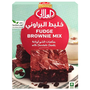 Al Alali Fudge Brownie Mix Choco Chunks 500G