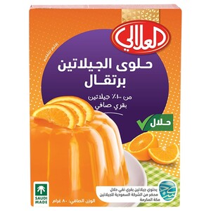 Al Alali Gelatin Dessert Orange Flavour 85G