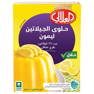 Al Alali Gelatin Dessert Lemon Flavour 85G