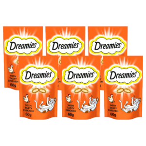 Dreamies With Tasty Chicken 60G X6