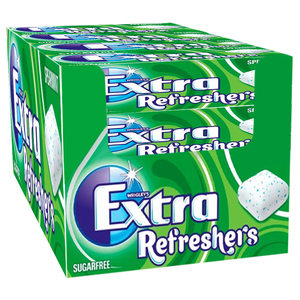 Wrigley's Extra Refreshers Spearmint Chewing Gum 15.6G X 16