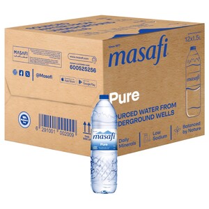 Masafi Pure Drinking Water 1.5L X12