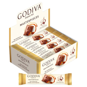 Godiva Bar Milk Chocolate Caramel 32G X 12
