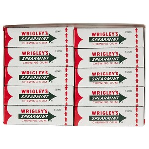 Wrigley's Spearmint Gum 5Pcs X20