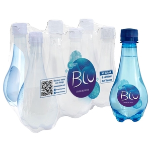 Blu Sparkling Water Plain 250Ml X6