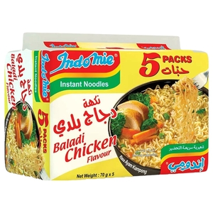 Indomie Noodles Chicken 70G X5