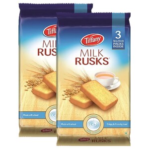 Tiffany Milk Rusks Made With Wheat 335G X2