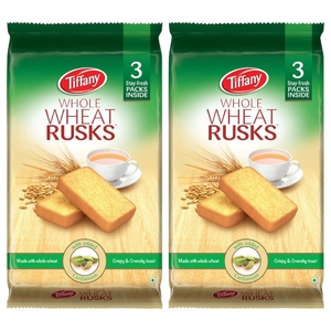 Tiffany Whole Wheat Rusk With Added Cardamom 335G X2
