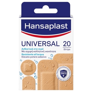 Hansaplast Universal Waterproof Patches 20Pcs