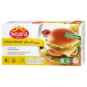 Seara Un-Breaded Chicken Burger 224G