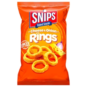 Snips Rings Chips Cheese & Onion 70G