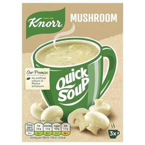 Knorr Quick Soup Mushroom Vegan 45G