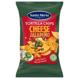 Santa Maria Tortilla Chips Cheese Jalapeno 185G