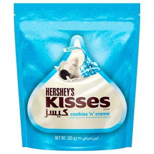 Hershey Kisses Cookies N Crème 325G