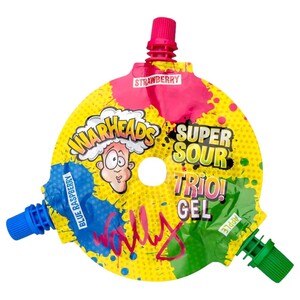 Warheads Super Sour Trio Gel Wheel 51G