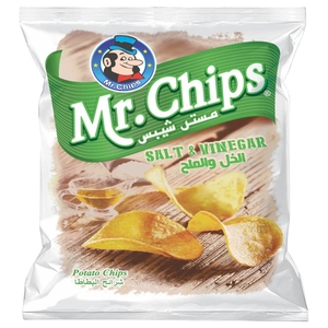 Mr.Chips Potato Chips Salt & Vinegar 21G