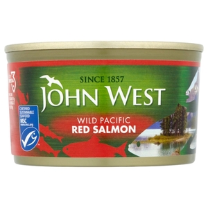 John West Wild Pacific Red Salmon 213G