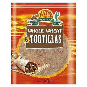 Cantina Mexicana Whole Wheat Tortilla 240G
