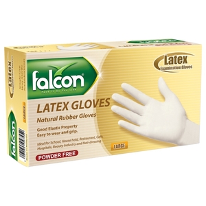 Falcon Latex Gloves Np Large