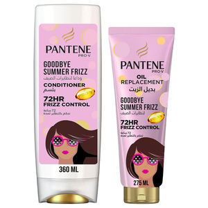 Pantene Conditioner Pantene Conditioner Goodbye Summer Frizz 360Ml +Oil Replacement 275Ml