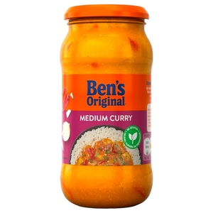 Ben's Original Medium Curry Sauce 440G