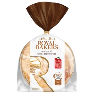 Royal Bakers Arabic Brown Bread Small 5 Pieces 180G