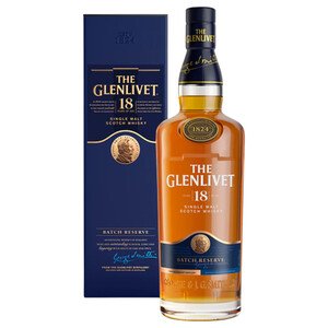 The Glenlivet Single Malt Scotch Whisky 18 Years 70Cl