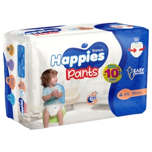 Happies Pants Large Size4 28Pcs -10%