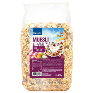 Fun & Fit Muesli With 5 Types Of Fruit 420G