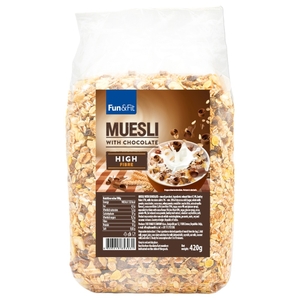 Fun & Fit Muesli With Chocolate 420G