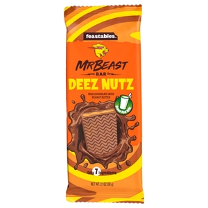 Mr Beast Deez Nutz Bar 60G