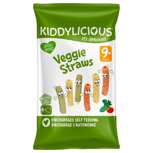 Kiddylicious Veggie Straws Baby Snack 12G