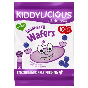 Kiddylicious Wafers Blueberry Baby Snack 4G