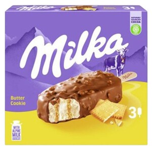 Milka Ice Cream Butter Cookie 90Ml X3