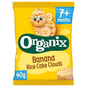Organix Banana Rice Cake Cloud 40G