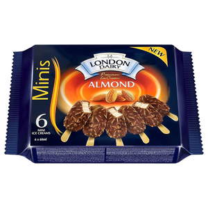 London Dairy Minis Almond 60Ml