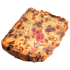 English Cake Fruits Sliced
