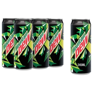 Mountain Dew Soft Drink Can 245Ml