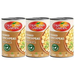 California Garden Chick Peas 400G X3