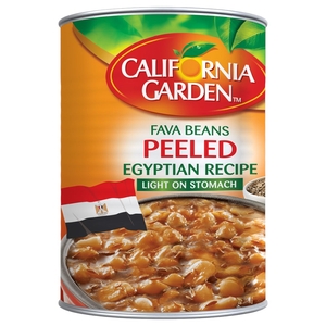 California Garden Fava Beans Peeled Egyptian Recipe 450G