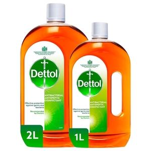 Dettol Anti-Septic Disinfectant 2L + 1L -30%