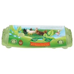 Golden Eggs Eco Eggs Brown Medium 12 Eggs 50G