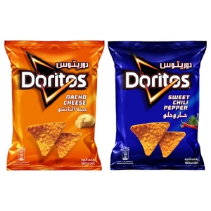 Doritos Tortilla Chips Nacho Assorted 165G X 2