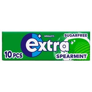 Wrigley's Chewing Gum Extra Spearmint 10 Pills 14G