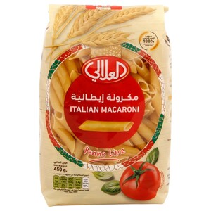 Al Alali Pasta Macaroni Penne Lisce #99 450G