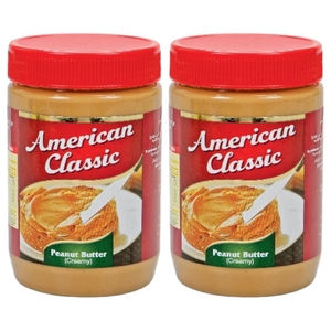 American Classic Creamy Peanut Butter 510G X2