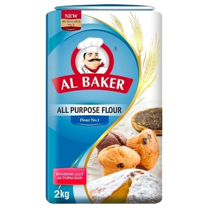 Al Baker Maida All Purpose Plain Flour 2Kg